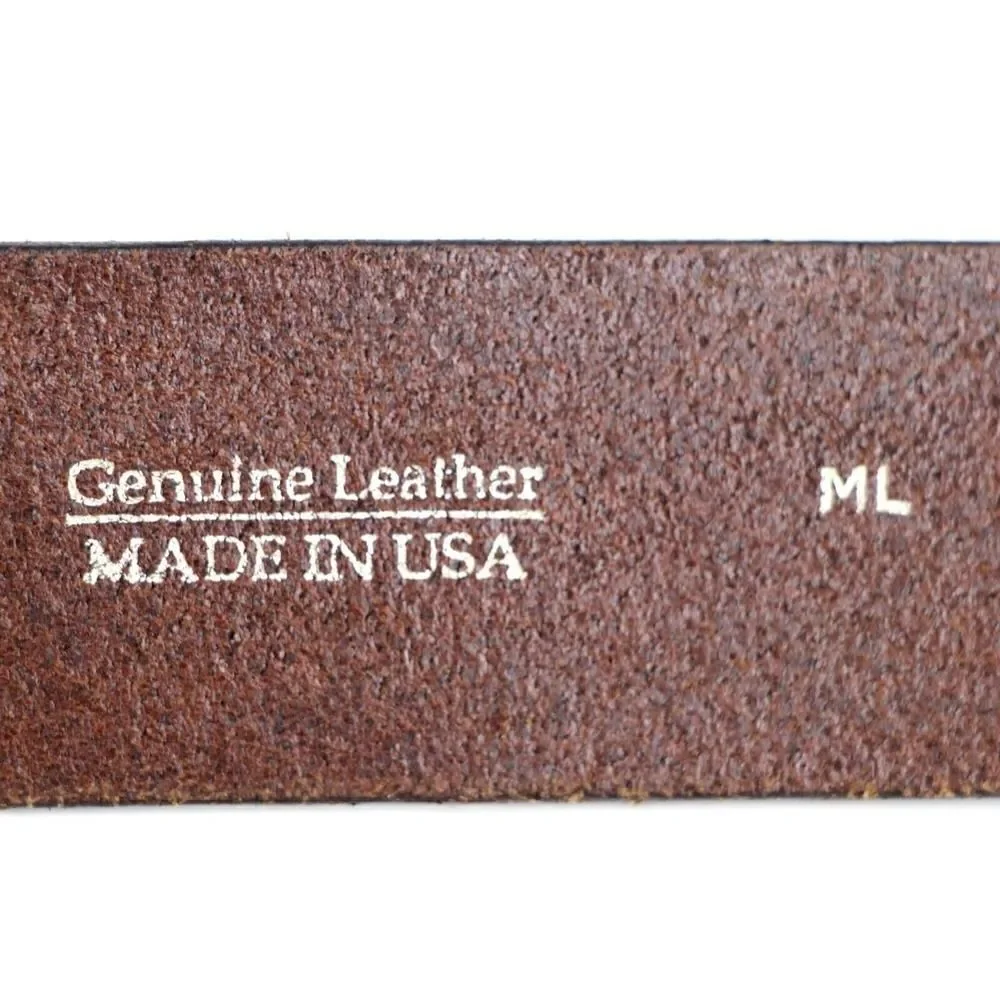 Joomi Joolz BUCKLE BROWN GENUINE LEATHER 1.5